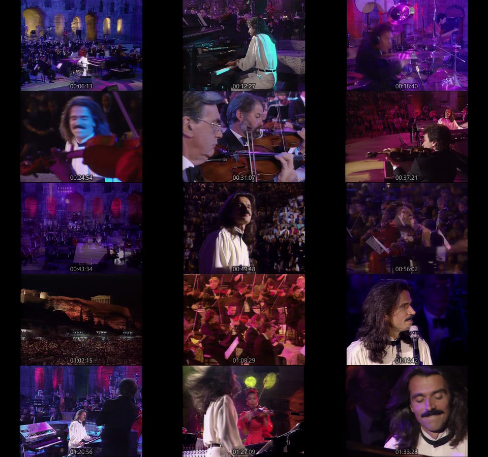 Yanni 雅尼 – Live At The Acropolis 雅典卫城音乐会25周年重制豪华版 (2018) 蓝光原盘1080P [BDMV 36.5G]Blu-ray、Blu-ray、古典音乐会、欧美演唱会、蓝光演唱会14