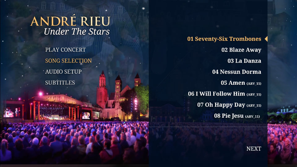 Andre Rieu 安德烈瑞欧 – Under the Stars : Live in Maastricht V (2011) 蓝光原盘1080P [BDMV 30.1G]Blu-ray、古典音乐会、蓝光演唱会12