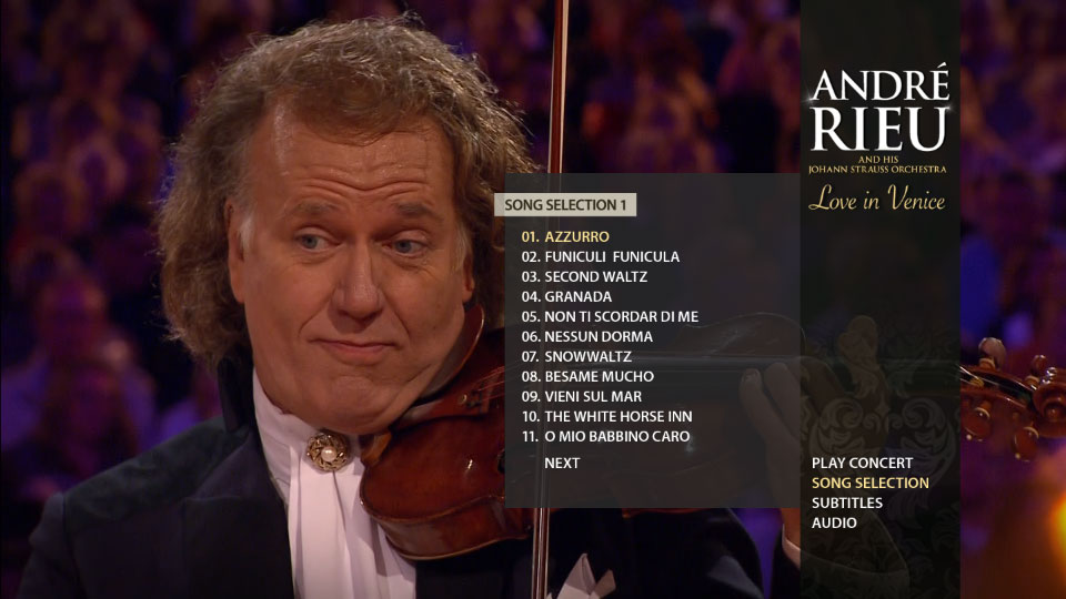 Andre Rieu 安德烈瑞欧 – Love in Venice : The 10th Anniversary Concert (2014) 蓝光原盘1080P [BDMV 38.6G]Blu-ray、古典音乐会、蓝光演唱会12