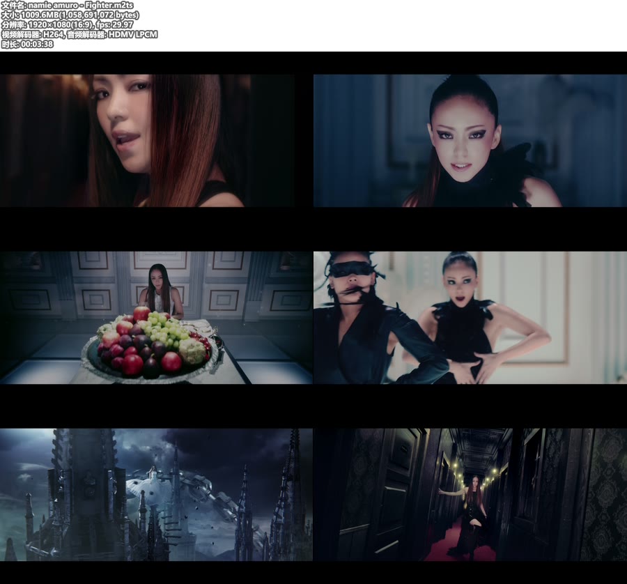 [BR] 安室奈美惠 namie amuro – Fighter (官方MV) [1080P 1.01G]Master、日本MV、高清MV2