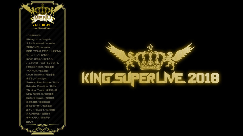 KING SUPER LIVE 2018 (2019) 1080P蓝光原盘 [2BD BDISO 88.1G]Blu-ray、日本演唱会、蓝光演唱会14