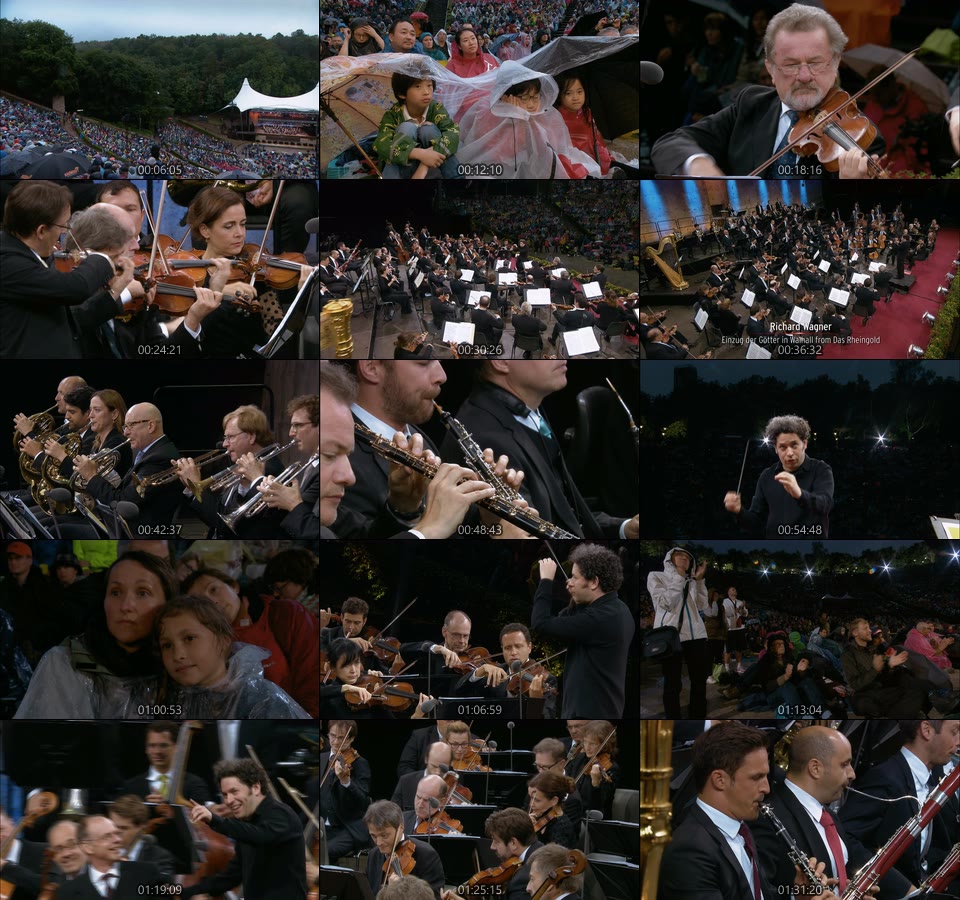 柏林森林音乐会 Waldbühne 2017 : Legends of the Rhine (Gustavo Dudamel, Berliner Philharmoniker) (2017) 1080P蓝光原盘 [BDMV 20.5G]Blu-ray、古典音乐会、蓝光演唱会14