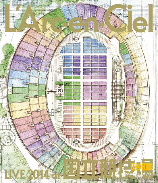 L’Arc~en~Ciel 彩虹乐队 – LIVE 2014 at 国立竞技场 (2014) 1080P蓝光原盘 [BDMV 42.4G]