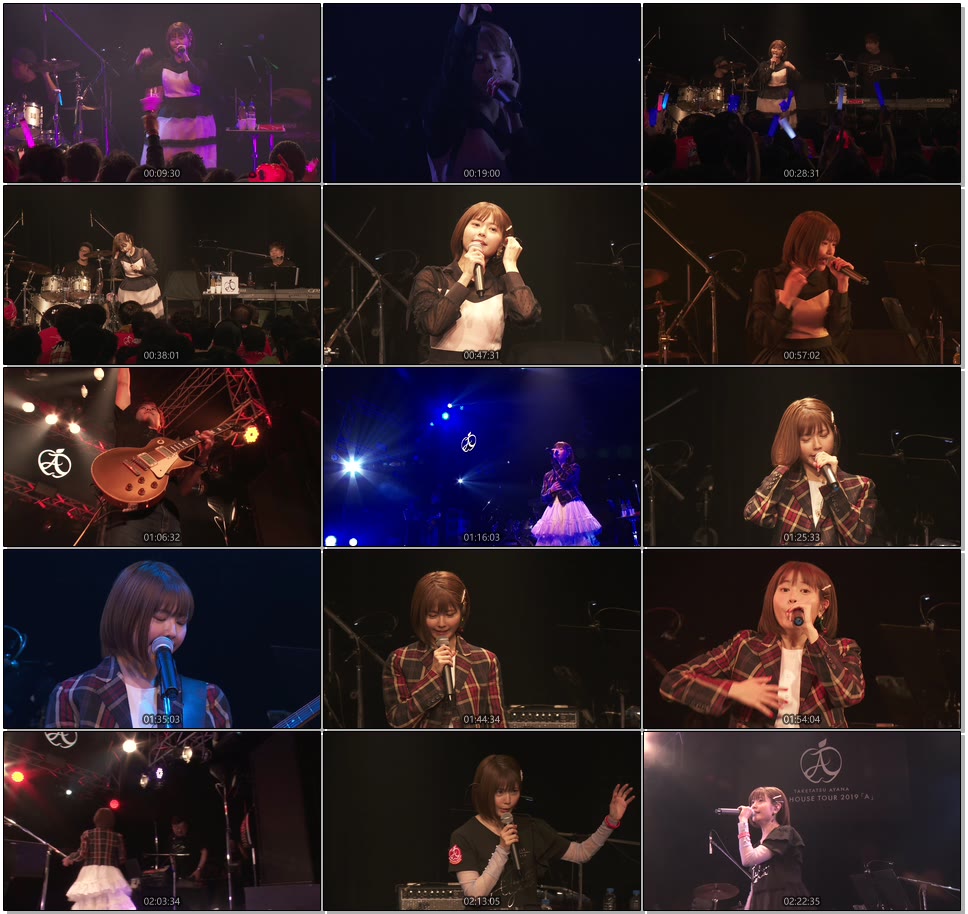 竹达彩奈 (Ayana Taketatsu, 竹達彩奈) – LIVE HOUSE TOUR 2019 [A] 1080P蓝光原盘 [BDMV 22.1G]Blu-ray、日本演唱会、蓝光演唱会10