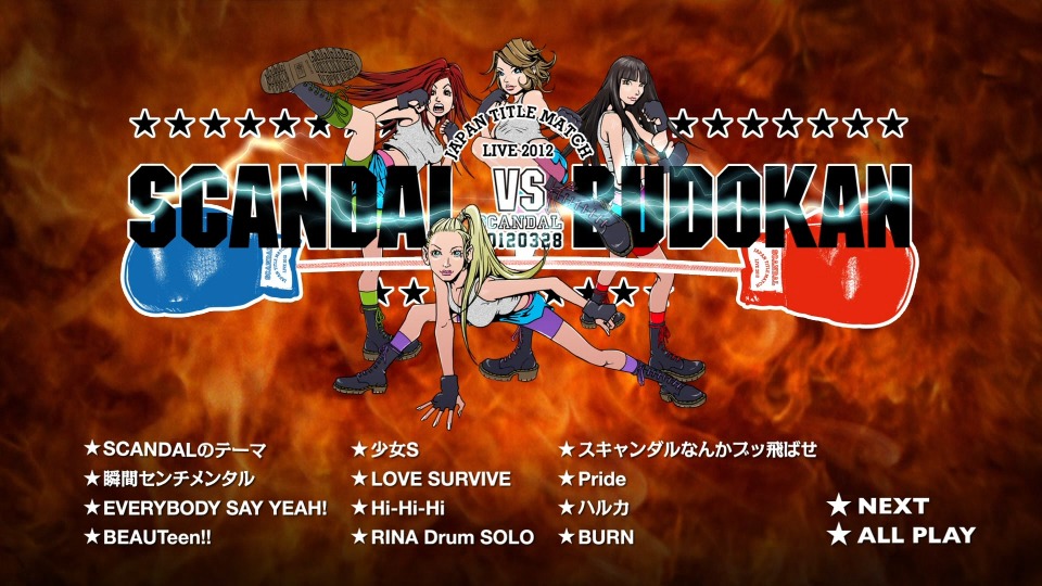 SCANDAL 史坎朵 – JAPAN TITLE MATCH LIVE 2012 -SCANDAL vs BUDOKAN- (2012) 1080P蓝光原盘 [BDISO 38.7G]Blu-ray、日本演唱会、蓝光演唱会14