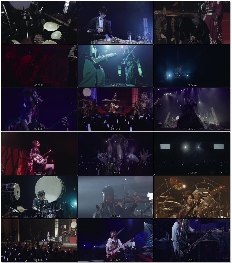 和楽器バンド (和乐器乐队, Wagakki Band) – HALL TOUR 2017 四季ノ彩 -Shiki no Irodori- (2017) 1080P蓝光原盘 [BDISO 30.1G]Blu-ray、日本演唱会、蓝光演唱会18