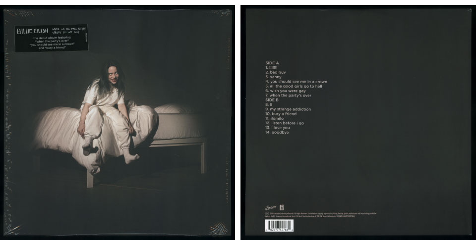 Billie Eilish – When We All Fall Asleep, Where Do We Go (2019) [LP黑胶转录] [DSD128]DSD、Vinyl、欧美流行、高解析音频2