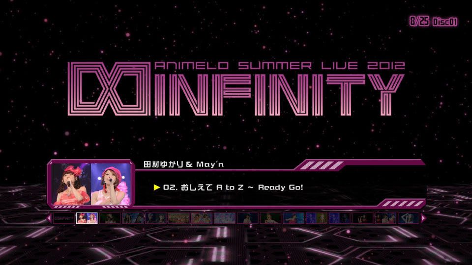 Animelo Summer Live 2012 -INFINITY- (2013) 1080P蓝光原盘 [4BD BDISO 156.1G]Blu-ray、日本演唱会、蓝光演唱会4