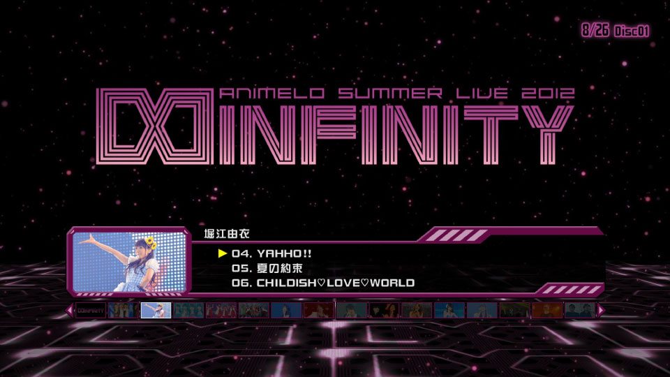 Animelo Summer Live 2012 -INFINITY- (2013) 1080P蓝光原盘 [4BD BDISO 156.1G]Blu-ray、日本演唱会、蓝光演唱会12