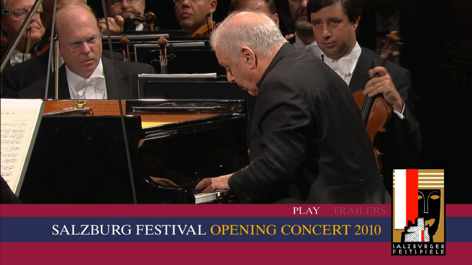 萨尔兹堡音乐节2010 Salzburg Festival Opening Concert 2010 (Daniel Barenboim, Wiener Philharmoniker) (2010) 1080P蓝光原盘 [BDMV 19.7G]Blu-ray、古典音乐会、蓝光演唱会10