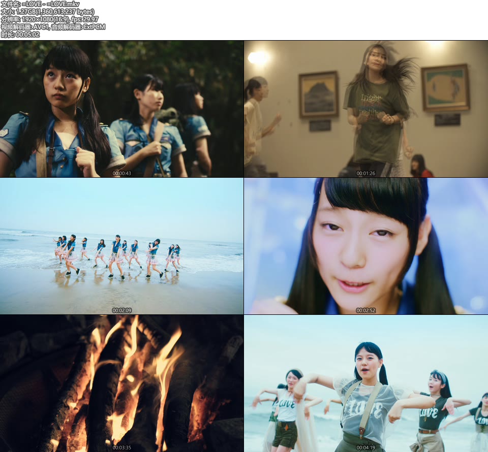 [BR] =LOVE – =LOVE (官方MV) [1080P 1.27G]Master、日本MV、高清MV2