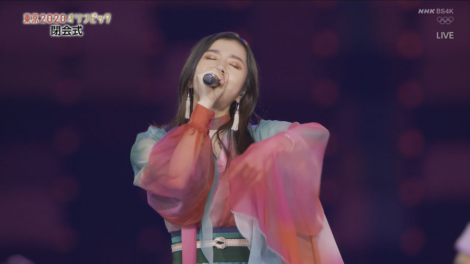 [4K] milet – 愛の讃歌 TOKYO 2020 閉会式 (BS4K) [UHDTV 273M]