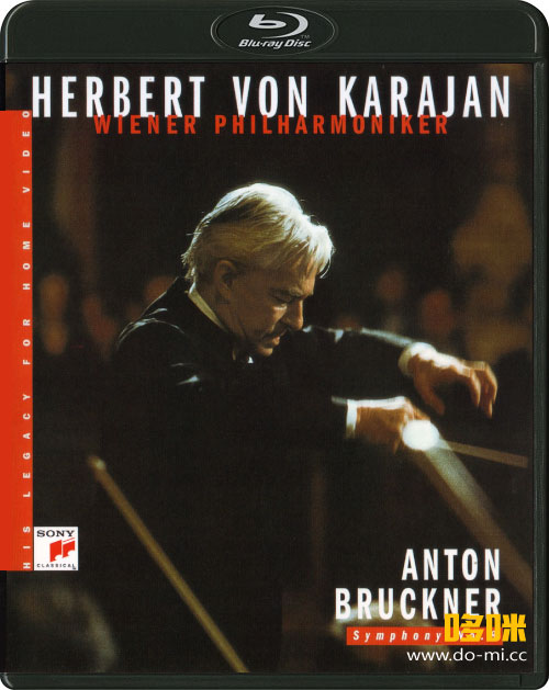 卡拉扬 – 布鲁克纳第八交响曲 Herbert von Karajan & BPO – Bruckner Symphony No. 8 (2020) 1080P蓝光原盘 [BDMV 18.2G]