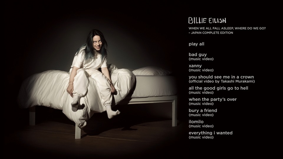 Billie Eilish 碧梨 – When We All Fall Asleep, Where Do We Go (日本完整版蓝光) (2020) 1080P蓝光原盘 [BDISO 7.9G]Blu-ray、欧美演唱会、蓝光演唱会2