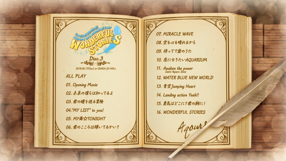 LoveLive! Sunshine!! Aqours 3rd LoveLive! Tour ~WONDERFUL STORIES~ (2019) 1080P蓝光原盘 [6BD BDISO 174.8G]Blu-ray、日本演唱会、蓝光演唱会10