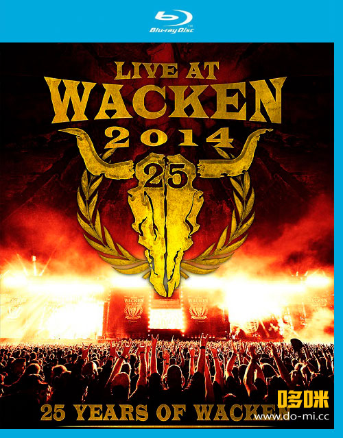 2014 德国瓦肯音乐节 Live At Wacken 2014 (2014) 1080P蓝光原盘 [3BD BDMV 78.5G]