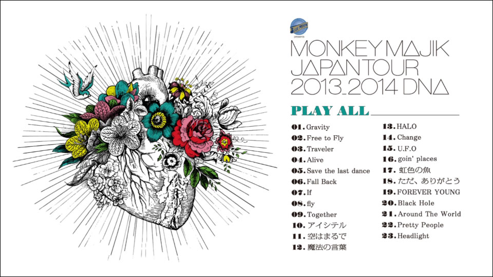 MONKEY MAJIK (アーティスト) – JAPAN TOUR 2013-2014～DNA～(2021) 1080P蓝光原盘 [BDISO 19.2G]Blu-ray、日本演唱会、蓝光演唱会12