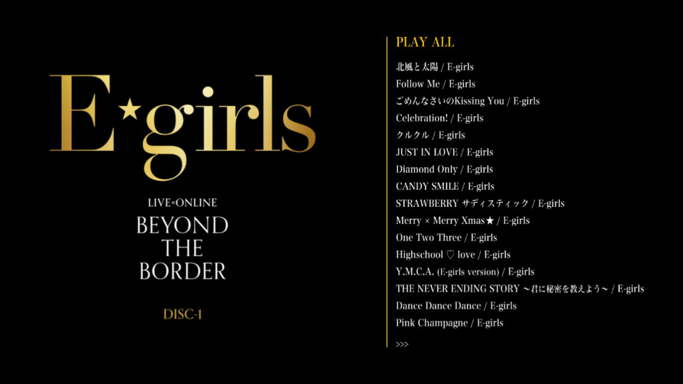 E-girls – LIVE x ONLINE BEYOND THE BORDER (2021) 1080P蓝光原盘 [3BD BDISO 51.6G]Blu-ray、日本演唱会、蓝光演唱会12