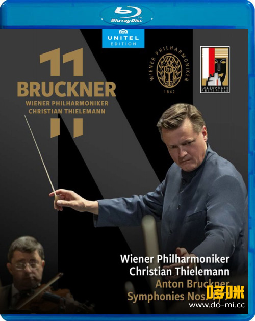 蒂勒曼 布鲁克纳第一第七号交响曲 Bruckner Symphonies Nos. 1 & 7 (Christian Thielemann, Wiener Philharmoniker) (2022) 1080P蓝光原盘 [BDMV 43.9G]