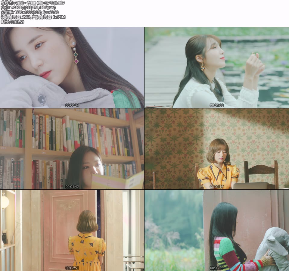 Apink – Orion (官方MV) [蓝光提取] [1080P 1.01G]Master、韩国MV、高清MV2