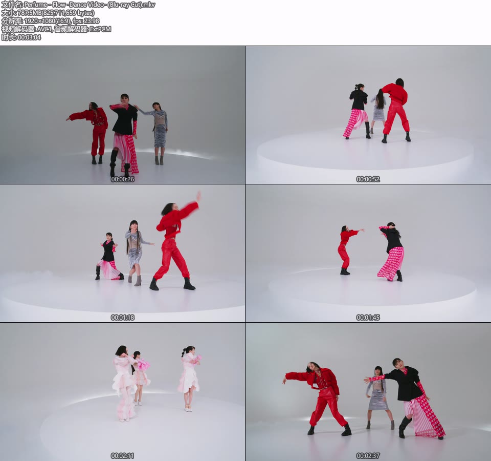 Perfume – Flow -Dance Video- (官方MV) [蓝光提取] [1080P 787M]Master、日本MV、高清MV2