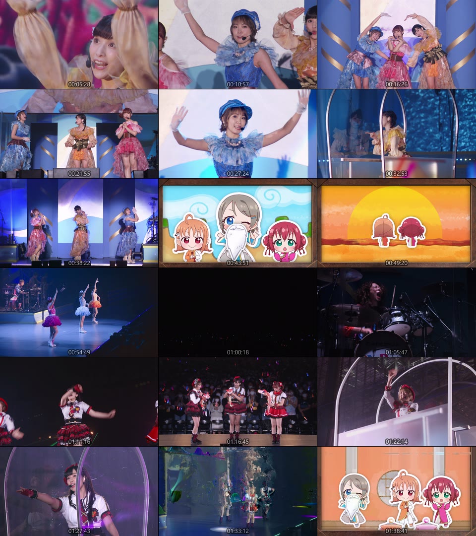 LoveLive! Sunshine!! CYaRon! 2nd LoveLive! ~大革命☆Wake Up Kingdom~ Blu-ray Memorial BOX (2022) 1080P蓝光原盘 [3BD BDMV 65.7G]Blu-ray、日本演唱会、蓝光演唱会4