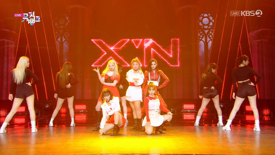 [4K60P] X:IN – Keeping The Fire (Music Bank KBS 20230421) [UHDTV 2160P 1.52G]