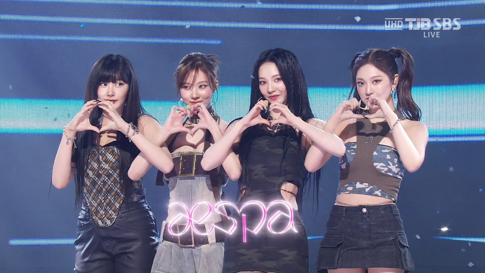 [4K60P] aespa – Spicy (Inkigayo SBS 20230521) [UHDTV 2160P 1.92G]