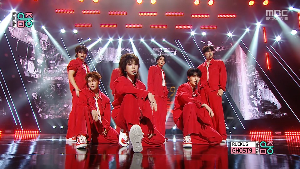 [4K60P] GHOST9 – RUCKUS (Music Core MBC 20231028) [UHDTV 2160P 1.18G]