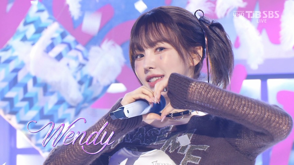 [4K60P] Wendy – Wish You Hell (Inkigayo SBS 20240317) [UHDTV 2160P 1.78G]