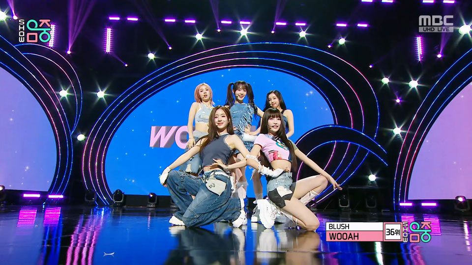 [4K60P] woo!ah! – BLUSH (Music Core MBC 20240420) [UHDTV 2160P 1.81G]