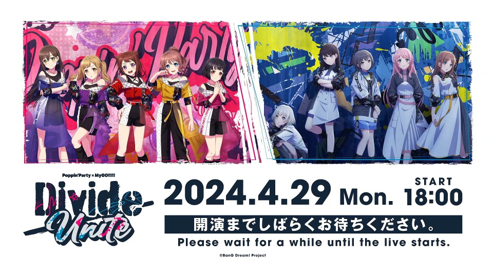 Poppin′Party×MyGO!!!!! 合同ライブ「Divide／Unite」(2024.04.29) 1080P WEB [TS 7.1G]