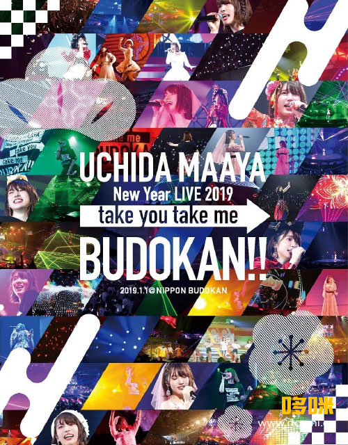 内田真礼 – UCHIDA MAAYA New Year LIVE 2019「take you take me BUDOKAN!!」(2019) 1080P蓝光原盘 [BDISO 42.8G]