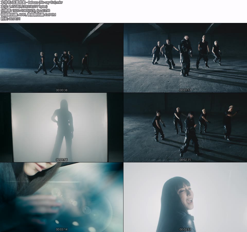 玉置成実 – Reborn (官方MV) [蓝光提取] [1080P 1.15G]Master、日本MV、高清MV2