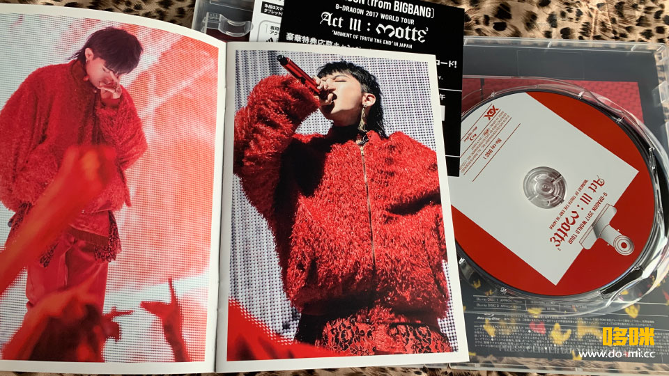 G-DRAGON 权志龙 – G-DRAGON 2017 WORLD TOUR ACT III, M.O.T.T.E IN JAPAN (2018) 1080P蓝光原盘 [2BD BDISO 44.8G]Blu-ray、蓝光合购区、蓝光演唱会、韩国演唱会2