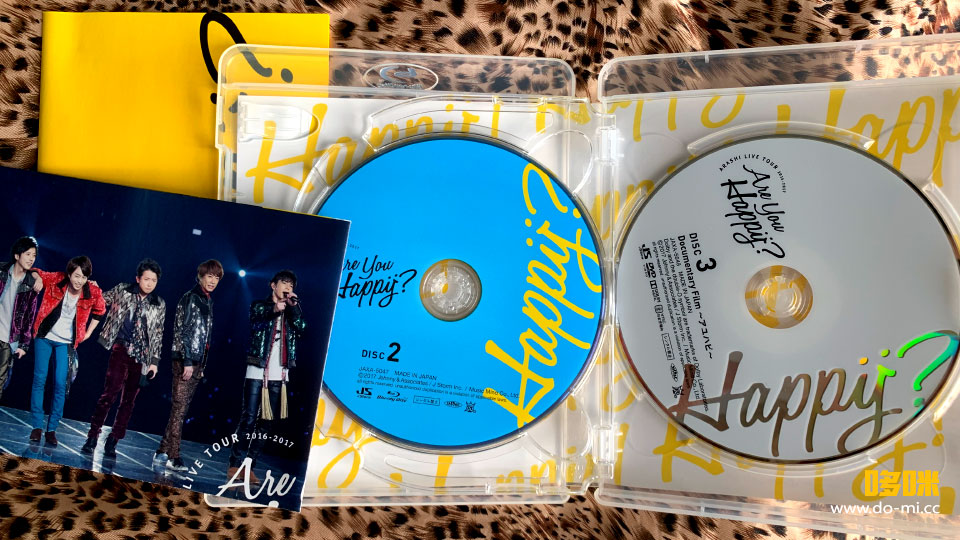 嵐 – ARASHI LIVE TOUR 2016-2017 Are You Happy (2017) 1080P蓝光原盘 [2BD BDISO 50.8G]Blu-ray、日本演唱会、蓝光合购区、蓝光演唱会2