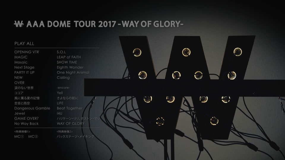 AAA – AAA DOME TOUR 2017 WAY OF GLORY [初回生産限定盤] (2018) 1080P蓝光原盘 [BDISO 42.1G]Blu-ray、日本演唱会、蓝光合购区、蓝光演唱会14
