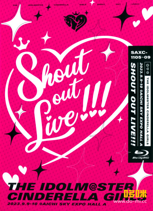 THE IDOLM@STER CINDERELLA GIRLS Shout out Live!!! (2024) 1080P蓝光原盘 [5BD+CD BDISO 198.9G]