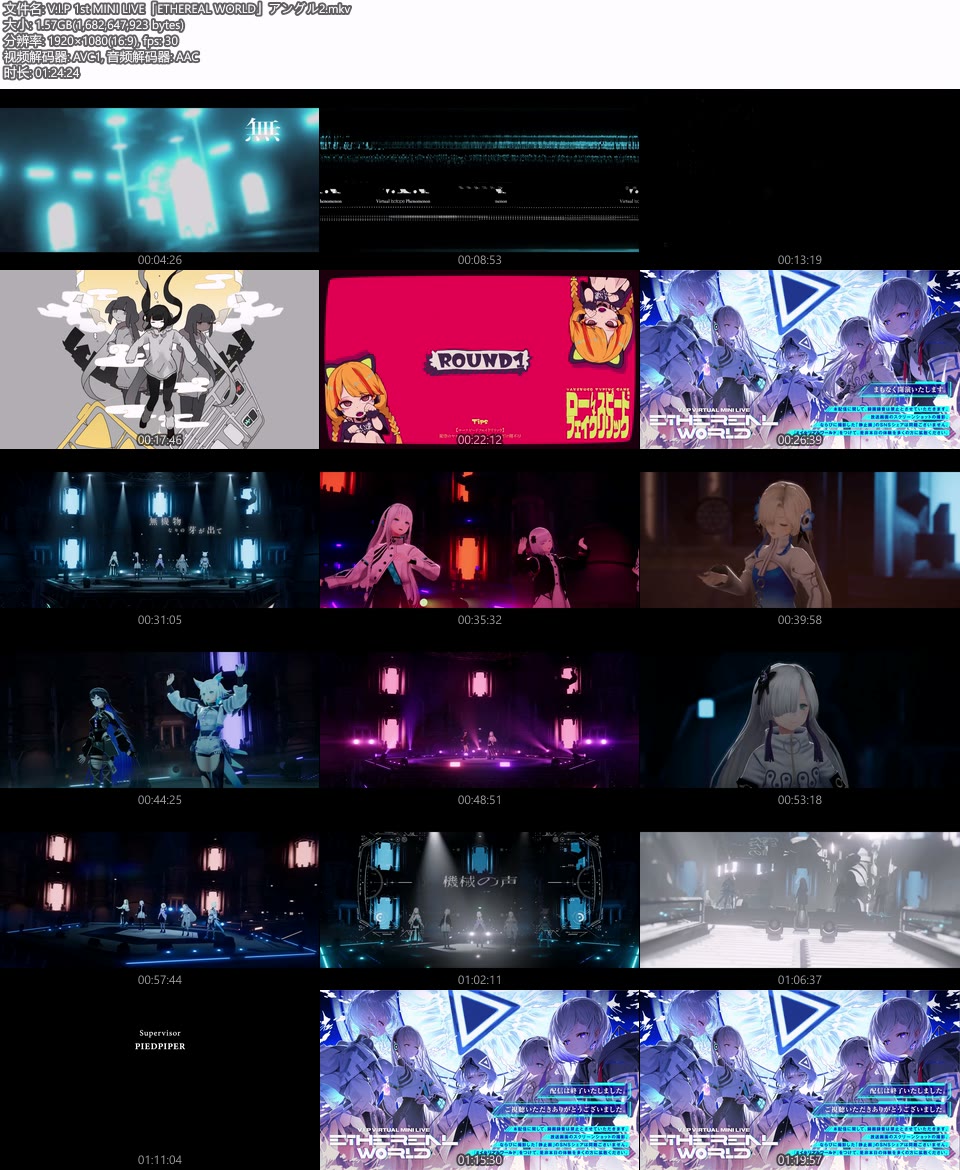 V.I.P 1st MINI LIVE「ETHEREAL WORLD」(2024) 1080P WEB [MKV 21.4G]HDTV日本、HDTV演唱会4