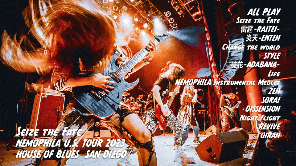 NEMOPHILA – NEMOPHILA U.S. TOUR 2023「Seize the Fate」HOUSE OF BLUES SAN DIEGO (2024) 1080P蓝光原盘 [BDISO 16.1G]Blu-ray、Blu-ray、摇滚演唱会、日本演唱会、蓝光演唱会12