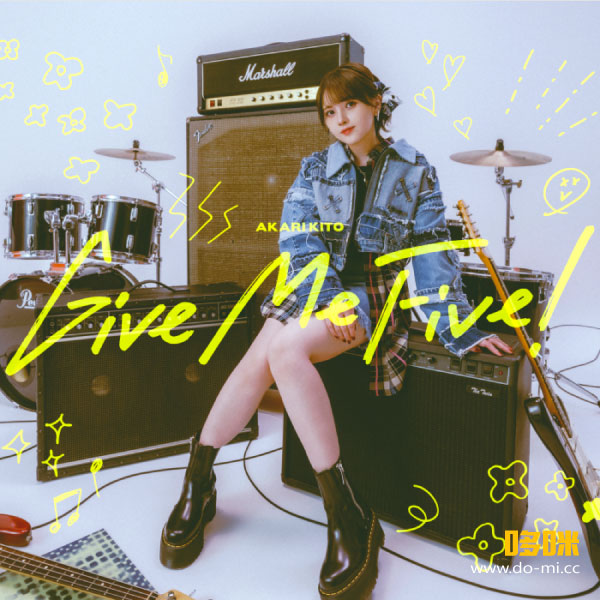 鬼頭明里 – Give Me Five! [初回限定盤] (2024) 1080P蓝光原盘 [CD+BD BDISO 6.8G]