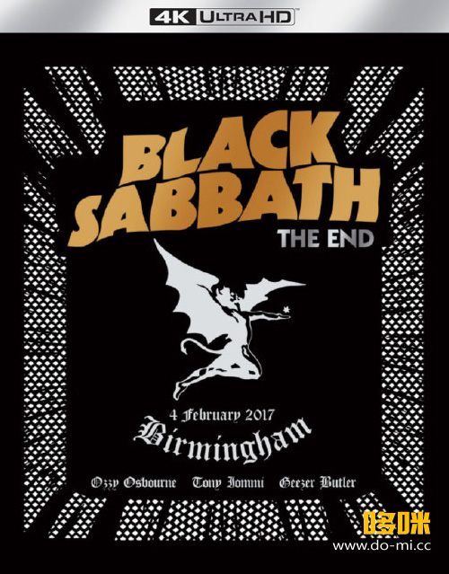 [4K] Black Sabbath – The End : Live In Birmingham 2017 (2024) 2160P 4K蓝光原盘 [UHDBD BDMV 77.2G]