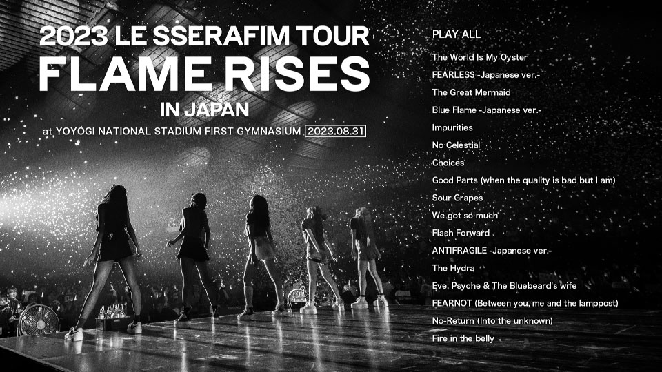 LE SSERAFIM – 2023 LE SSERAFIM TOUR FLAME RISES IN JAPAN [初回限定盤] (2024) 1080P蓝光原盘 [2BD BDISO 52.5G]Blu-ray、推荐演唱会、蓝光演唱会、韩国演唱会16