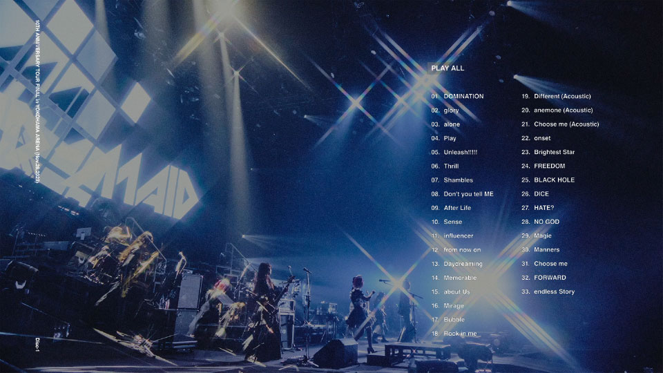 BAND-MAID – 10TH ANNIVERSARY TOUR FINAL in YOKOHAMA ARENA (2024) 1080P蓝光原盘 [BDISO 41.2G]Blu-ray、推荐演唱会、日本演唱会、蓝光演唱会14