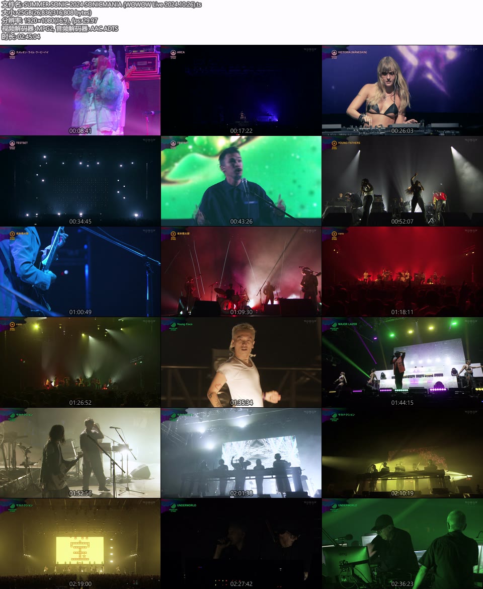 SUMMER SONIC 2024 (WOWOW Prime 2024.10.27) 1080P HDTV [TS 119.8G]HDTV、HDTV日本、HDTV演唱会、推荐演唱会、日本演唱会、蓝光演唱会42