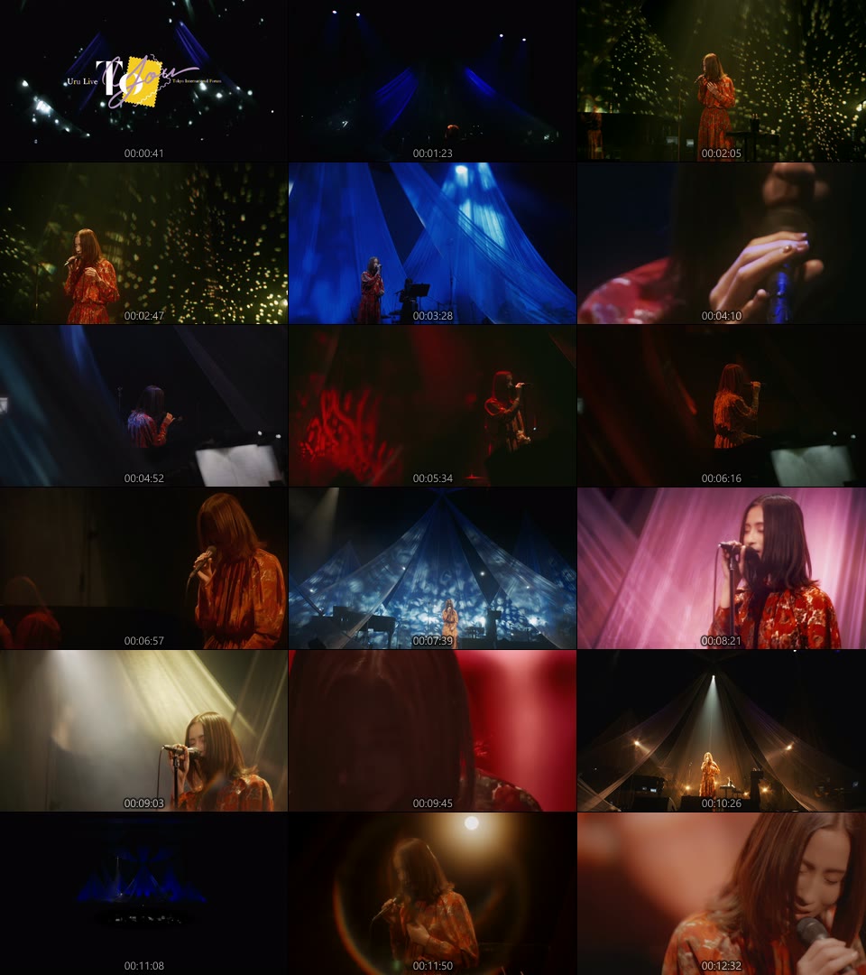 Uru – Uru Live 2021「To You」@ 東京国際フォーラム ホールA～Live Digest～(2022) 1080P蓝光原盘 [CD+BD BDISO 6.8G]Blu-ray、日本演唱会、蓝光合购区、蓝光演唱会18