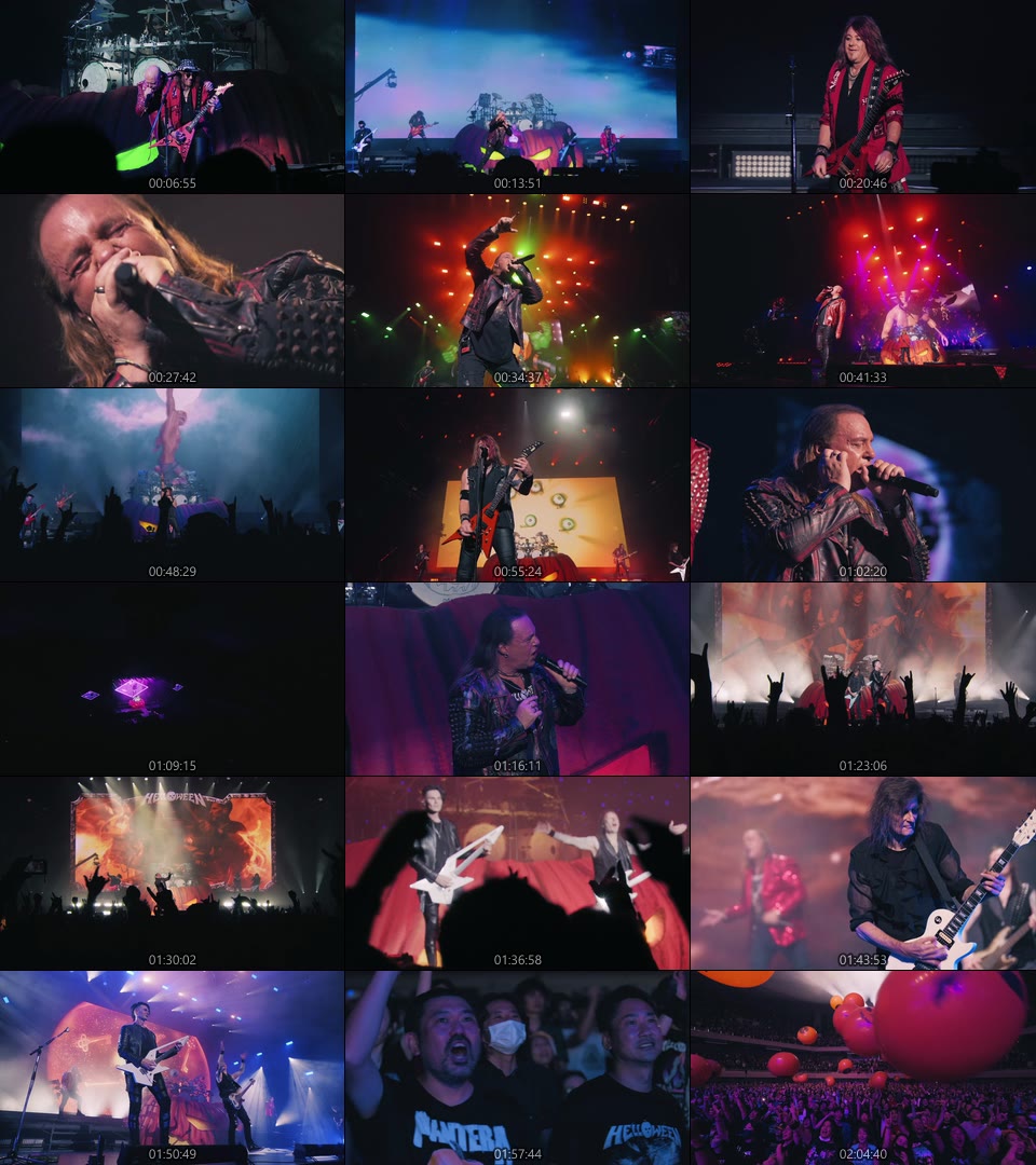 Helloween 万圣节乐队 – Live At Budokan 武道馆演唱会 (2024) 1080P蓝光原盘 [BDMV 19.6G]Blu-ray、Blu-ray、摇滚演唱会、欧美演唱会、蓝光演唱会14