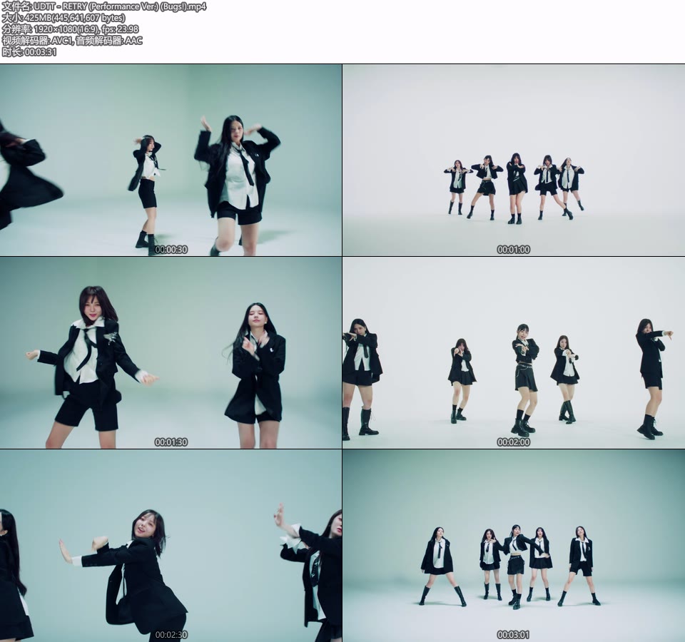 UDTT – RETRY (Performance Ver.) (Bugs!) (官方MV) [1080P 425M]Master、韩国MV、高清MV2