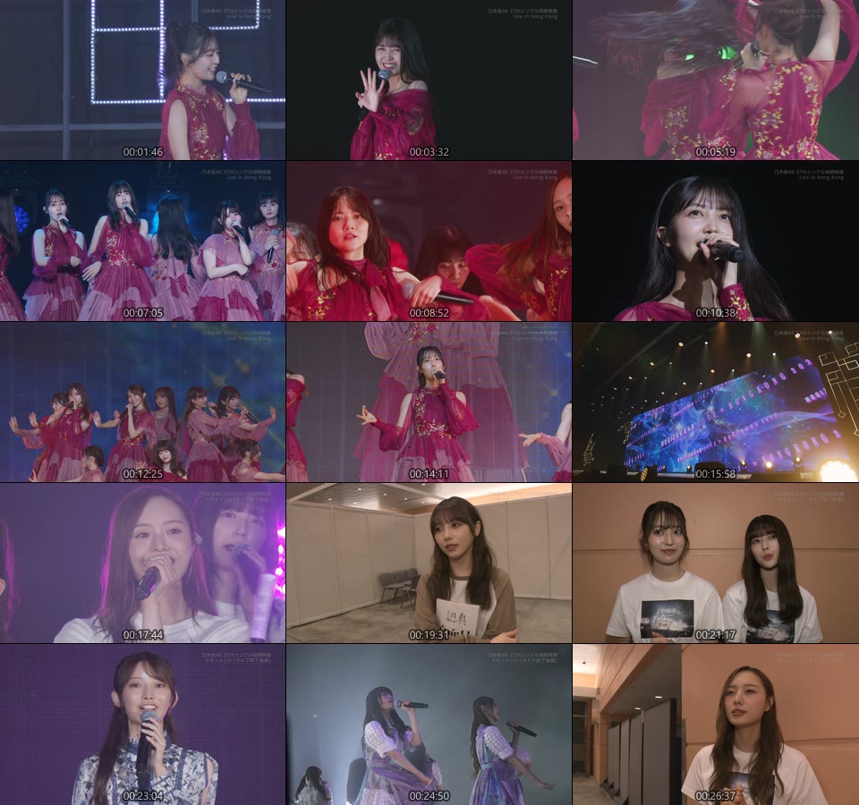 乃木坂46 – 歩道橋 [TYPE-A~D] (乃木坂46 Live In Hong Kong) (2024) 1080P蓝光原盘 [4BD BDISO 33.5G]Blu-ray、日本演唱会、蓝光演唱会24