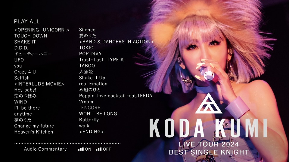 倖田來未 – KODA KUMI LIVE TOUR 2024～BEST SINGLE KNIGHT～[mu-mo shop 限定盤] (2024) 1080P蓝光原盘 [3BD BDISO 86.4G]Blu-ray、推荐演唱会、日本演唱会、蓝光演唱会14